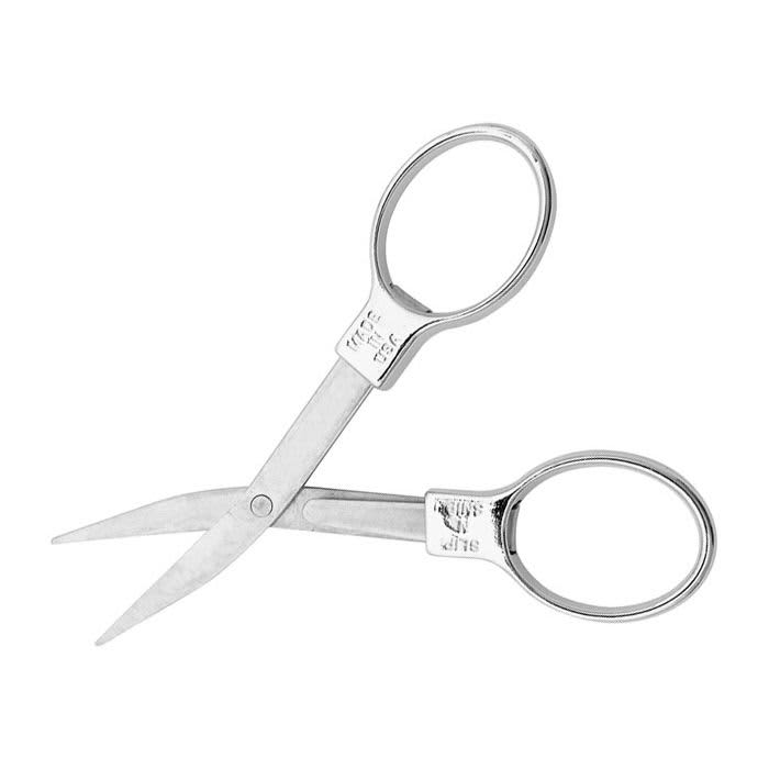 Slip-N-Snip The Original Folding Scissors, Chrome - KnifeCenter - XTSNS202