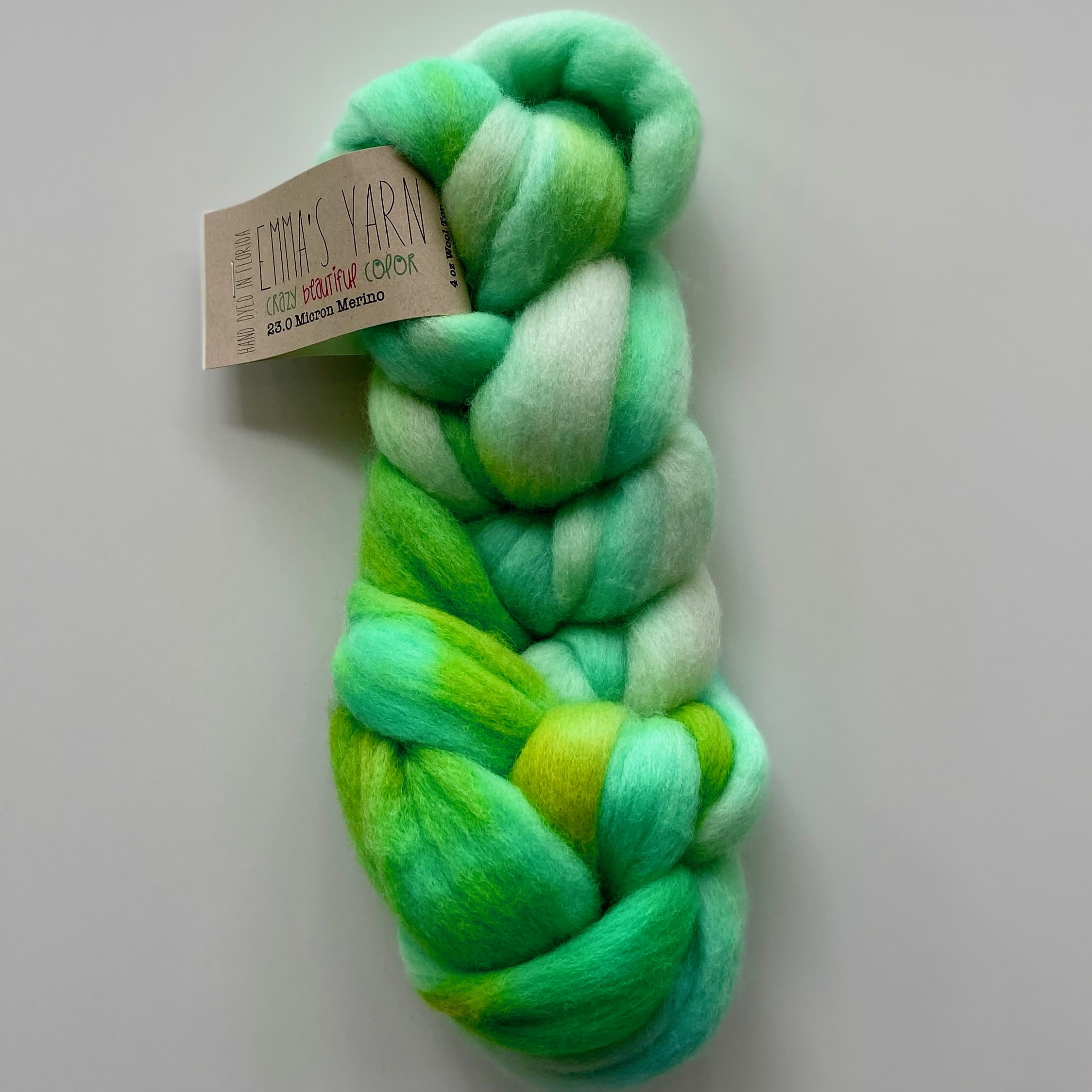 Emma's Yarn Corriedale Wool Roving - Four Purls Yarn Shop