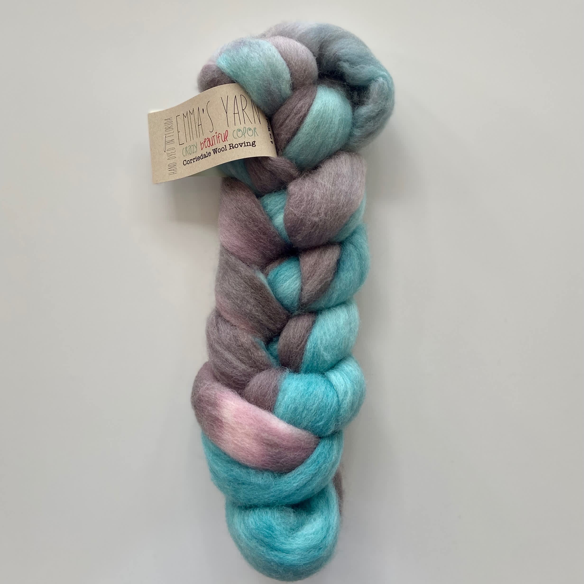 Corriedale Bulky Wool Roving-Dark Fawn – Mohair & More